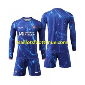 Maillot/Tenue Chelsea Enfant Domicile 2024/2025 Manche Longue